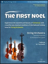The First Noel Orchestra sheet music cover